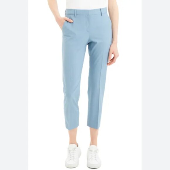 Brand New Women's Calvin Klein Suit Baby Blue Trousers Dress Pants - Picture 3 of 14